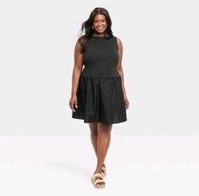 Women's Drop Waist Mini Dress