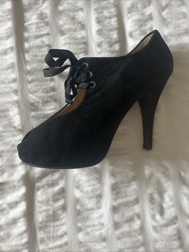 Rebeca sanver black suede high - sanver,