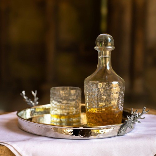 Stag handled palace serving - stag,