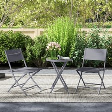 2 Seater Rattan Bistro Set