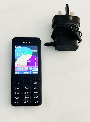Nokia 206 black mobile phone - 206,
