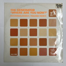 The Generator – Where Are You Now? - Tidy Trax 12" Vinyl