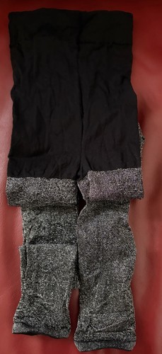 Leggings silver black - silver, mardi