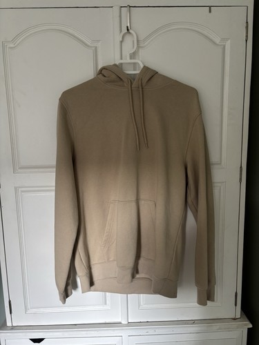 Hoodie beige hood long - h&m,