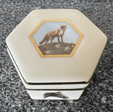 Pointers Of London Trinket Box Fox Hunting Horse Hound Terrier