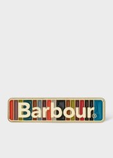 Barbour x Paul Smith LIMITED EDITION ENAMEL PIN BADGE Brand New