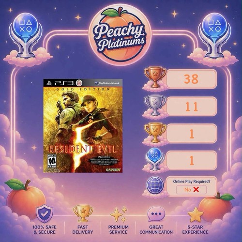 Resident evil ps3 - 5, platinum