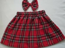 GIRLS HANDMADE RED BLACK