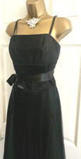 Monsoon Black Strapless Net
