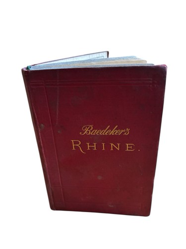 Baedeker guide the - the, rhine