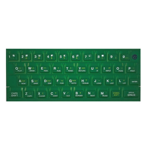 Rubber keyboard mat green - mat,