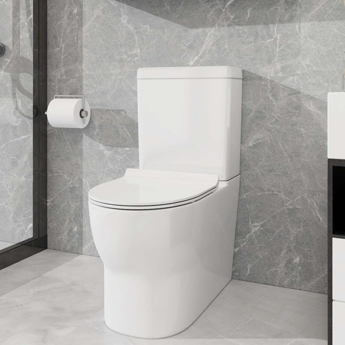 Close coupled toilet - coupled,