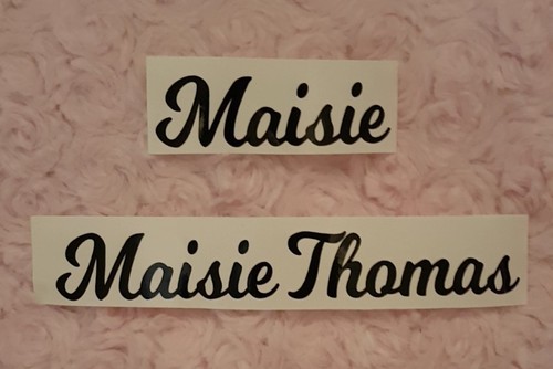 Personalised vinyl name - personalised,