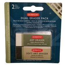 Derwent dual art eraser soft - eraser, /