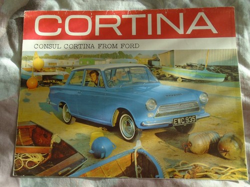 Ford consul cortina brochure - cortina,
