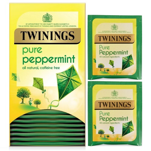 Twinings pure peppermint tea - twinings,