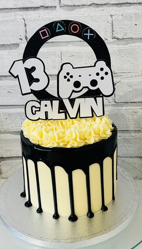 Playstation cake topper - playstation,