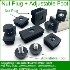 Square Tube Insert Thread End