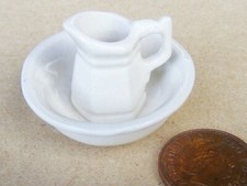 Dolls House Jug And Wash Bowl