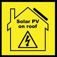 Solar roof warning - roof,