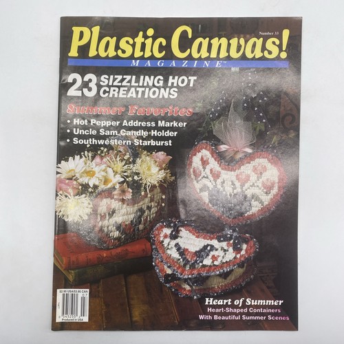 Plastic canvas magazine july - plastic,