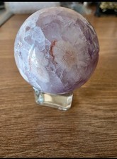 Stunning Purple /Pink Amethyst Crystal Sphere Beautiful Unique Gemstone