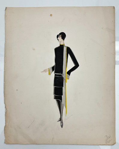 Orig 1920s art - art, deco