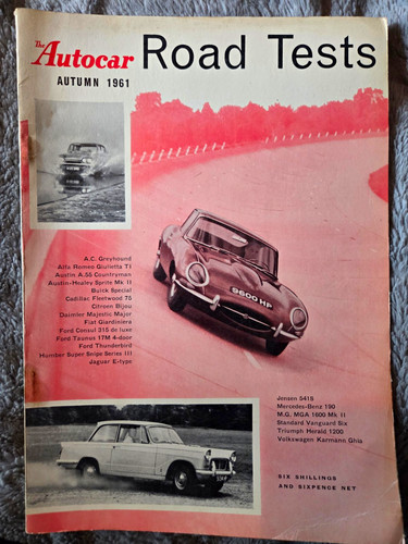 Autocar road tests magazine - autocar,