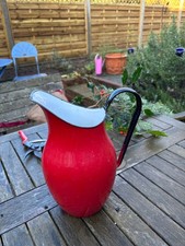 Vintage Antique Big Enamel Jug