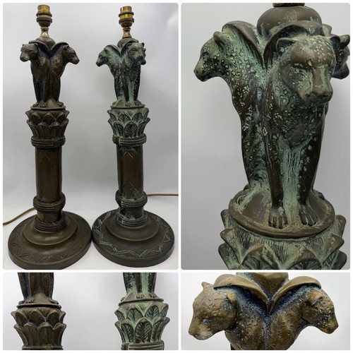 Egyptian revival leopard - egyptian, lion