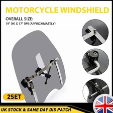 19"x17" Large Smoke Windscreen