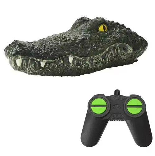 Floating crocodile head toy - rc,