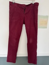 Carharrt Burgandy Sid Pant