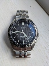 Citizen Watch 42mm Eco Drive Radio Perpetual Calendar Mens Watch H144-S067383