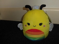 Squishmallows 7.5" Sunny The Bee excell condition with tag S7 #164-5 LGBT+ Pride