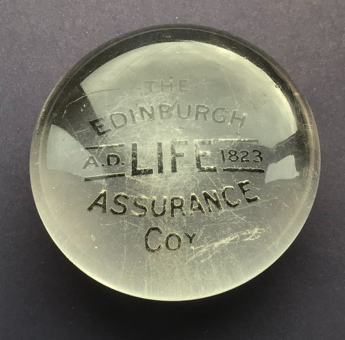 Vintage glass advertising - glass,