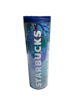 Starbucks 2023 Double Walled Floral Tumbler with Lid 16oz