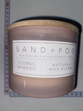 Sand + Fog Floral Bamboo 340 G Hand Poured Soya Wax Christmas Gift Free Post