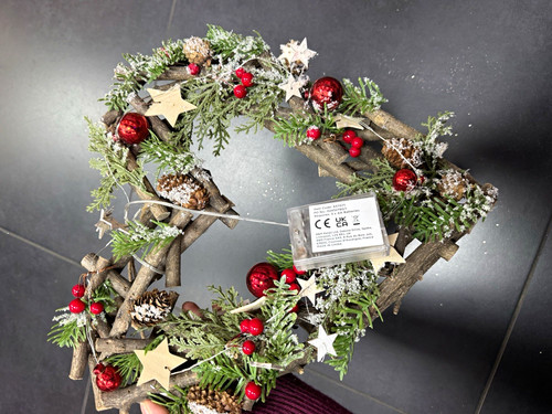 Artificial christmas door - christmas,