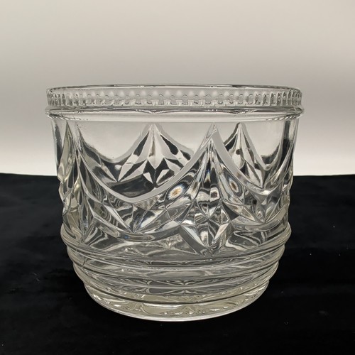 Pressed glass planter vase - vase, or