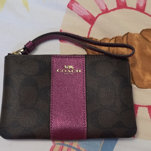 Coach signature brown - signature, brown/purple