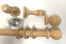 Wooden  Curtain Pole 180cm