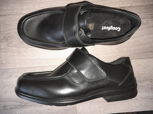 Cosyfeet mason black leather - mason,