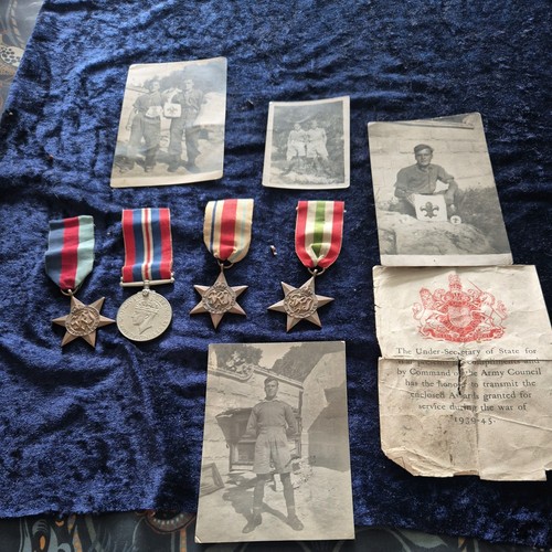 Atic find ww11 medals awarded - medals,