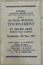 1977 program rosehill abc - 1977,