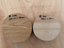 A)  Ash And Oak Woodturning