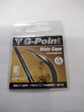 GAMAKATSU G POINT WIDE GAPE EYED BARBLESS HOOKS