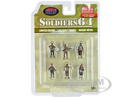 Soldiers diecast military - "soldiers, 64"