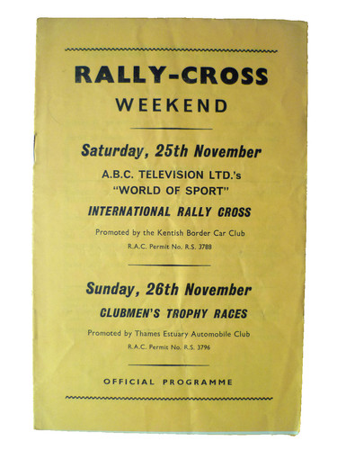 Clubmen rally cross weekend - rally, weekend-