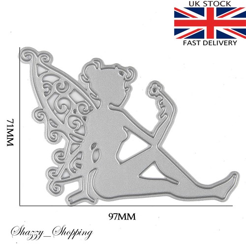 Fairy die sitting lace wings